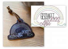 Alles wird gut FREEBIE 2 - Anhänger ITH - Geschafft - Abi 2022